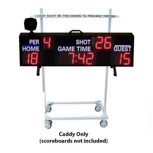Wheeled Caddy for Mini-Scoreboard
