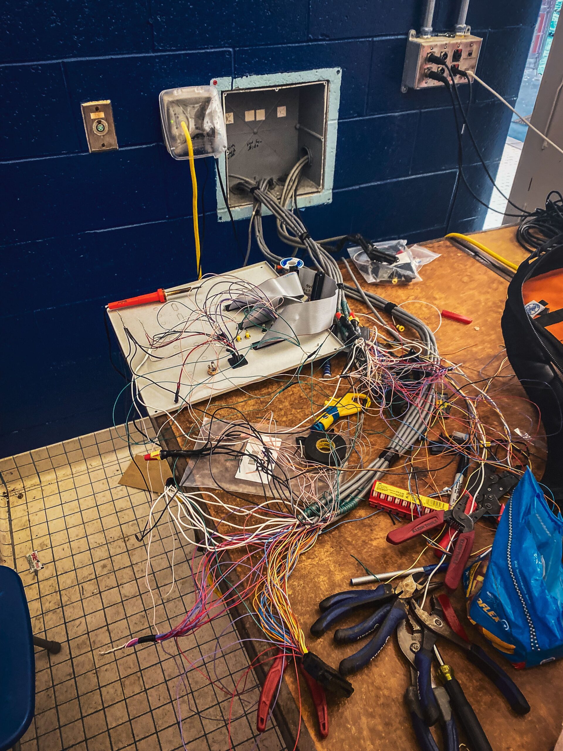 On-site timing equipment service